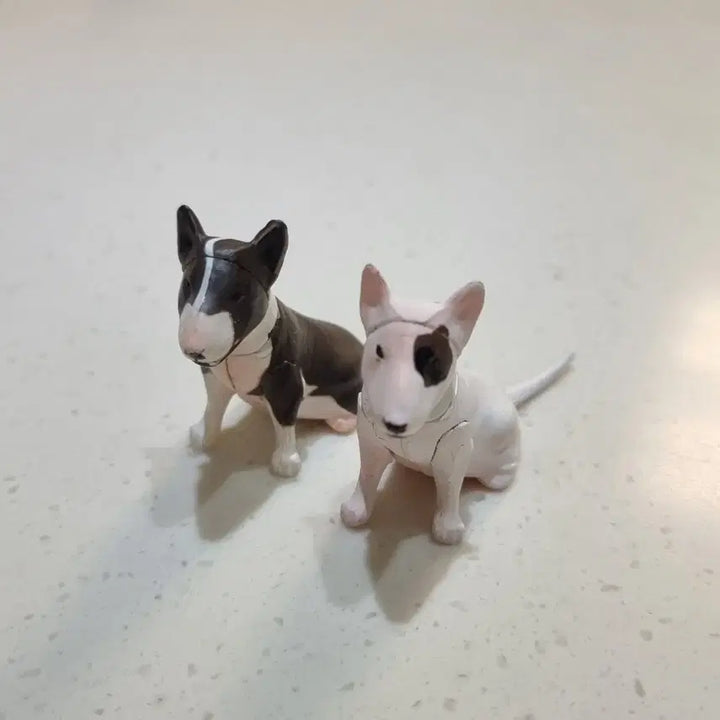 [SOLD OUT] 카이요도 불테리어 피규어 브린들 점박이 2종 일괄 강아지 피규어