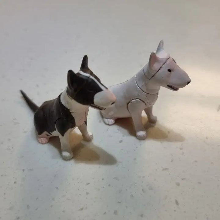 [SOLD OUT] 카이요도 불테리어 피규어 브린들 점박이 2종 일괄 강아지 피규어