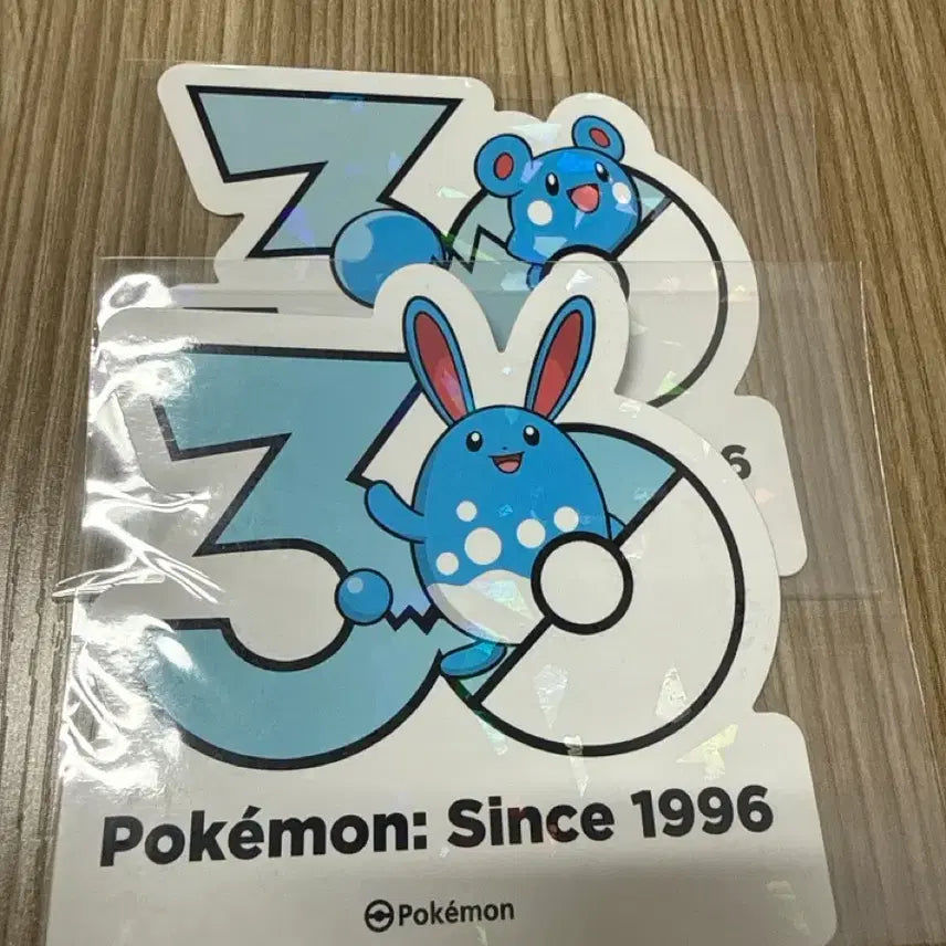 [SOLD OUT] 일괄) 포켓몬 30주년 스티커 루리리 마릴리