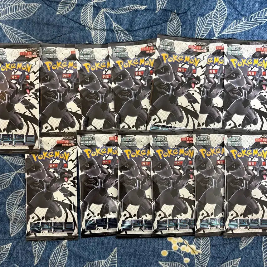 [SOLD OUT] 포켓몬스터 블랙볼트 13팩