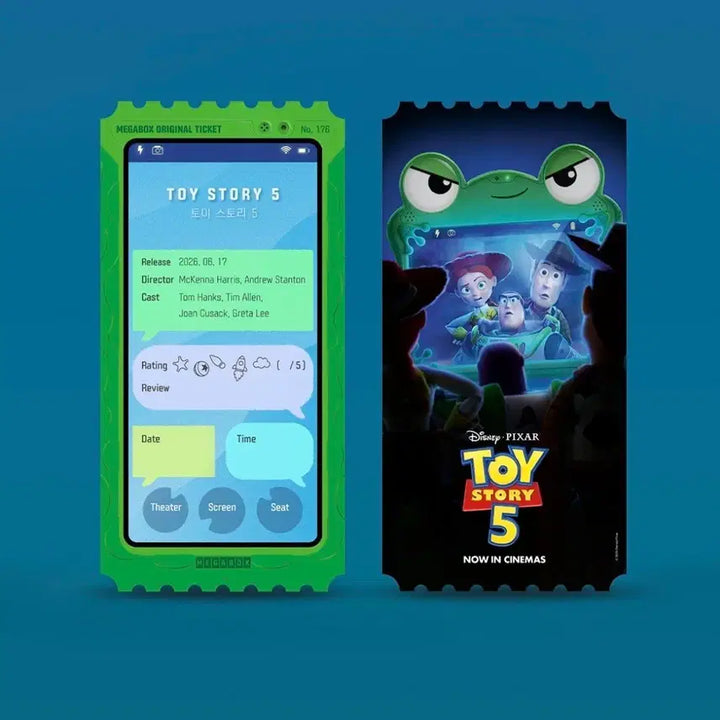 [BUNJANG] Toy Story 5 Original Ticket Special Edition / 토이 스토리5 오리지널 티켓 오티 특전