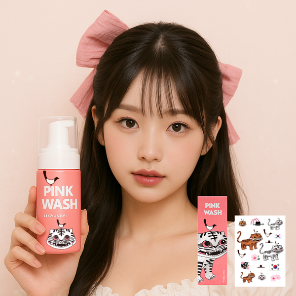 ** Pink Wash Magpie Tiger Edition (White)