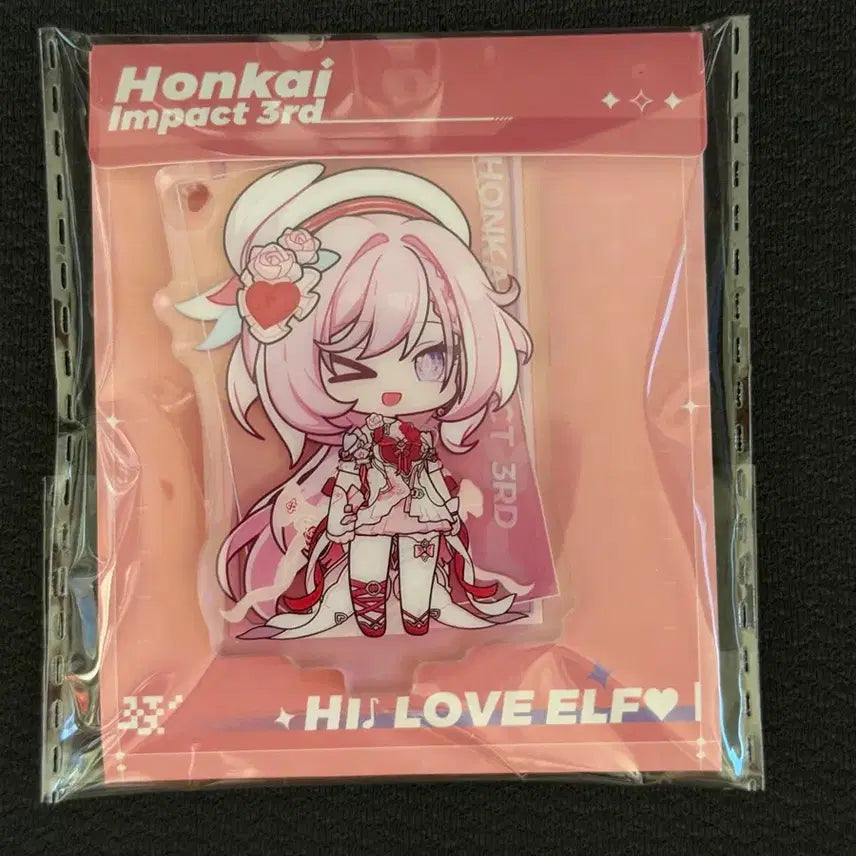 [BUNJANG] Honkai Impact 3rd Elysia Elf Acrylic Stand / 붕괴3rd 엘리시아 사랑의 엘프 SD 아크릴 스탠드