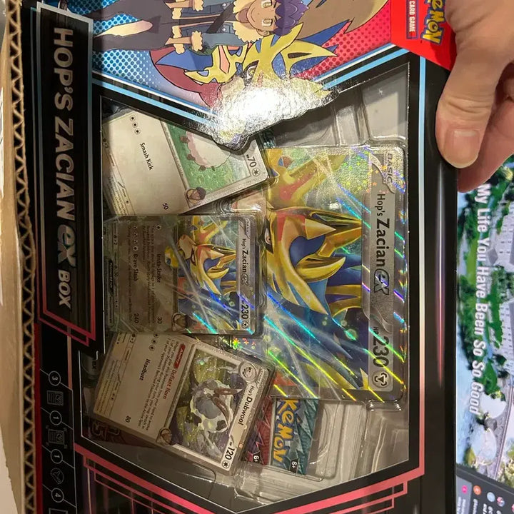 [BUNJANG] Pokemon Zacian ex Special Box (North American Edition) / 포켓몬 Hop&