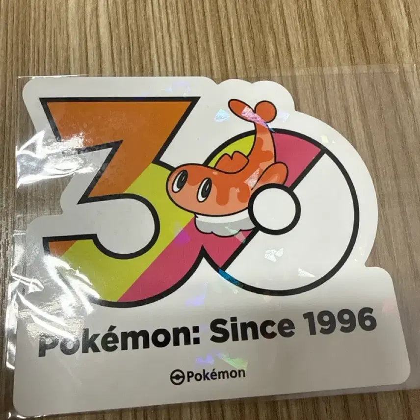 [BUNJANG] Pokemon 30th Anniversary Sticker (Sari&