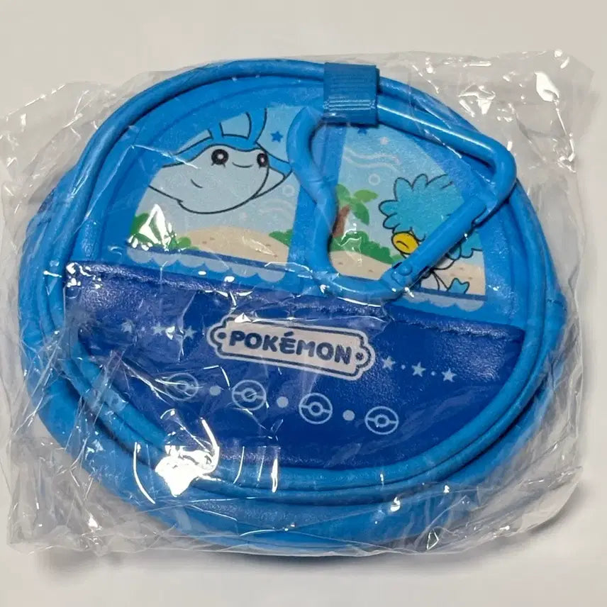 [BUNJANG] Pokemon Lotte World Ferris Wheel Mini Pouch (Blue) / 롯데월드 포켓몬 관람차 미니 파우치 파랑(블루)