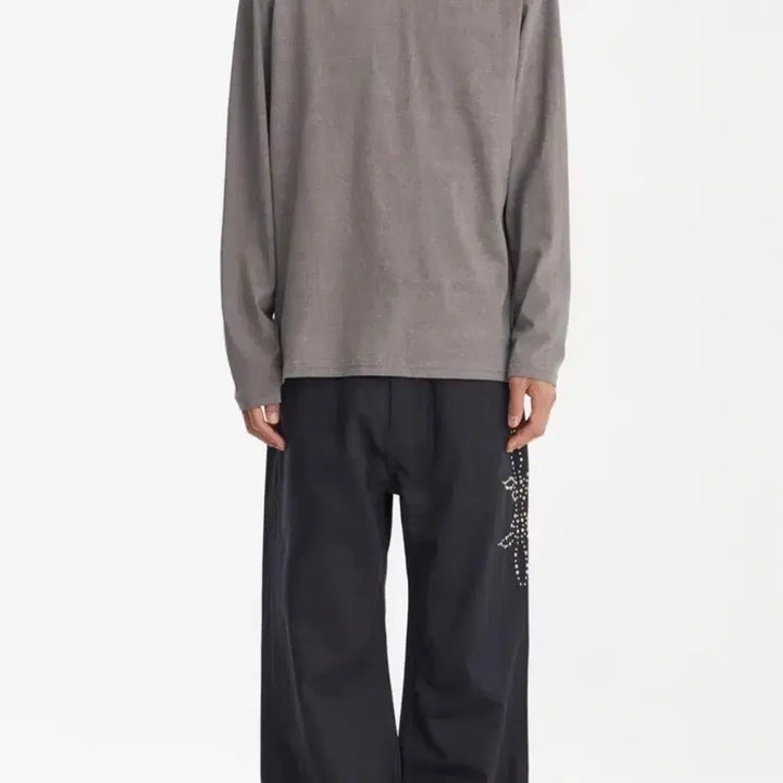 [BUNJANG] Surface Edition Double Neck Long Sleeve (Size M) / surface edition 더블넥 롱슬리브