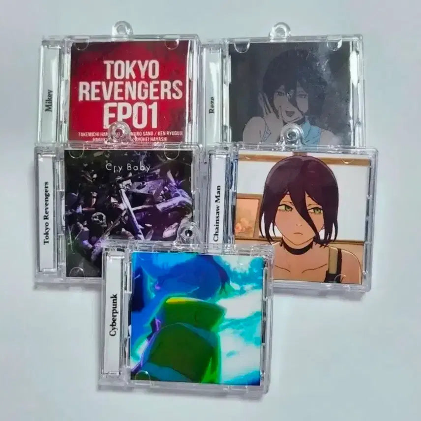 [BUNJANG] Custom NFC Mini CD Album Keyring / NFC 미니 CD 앨범 키링 주문제작