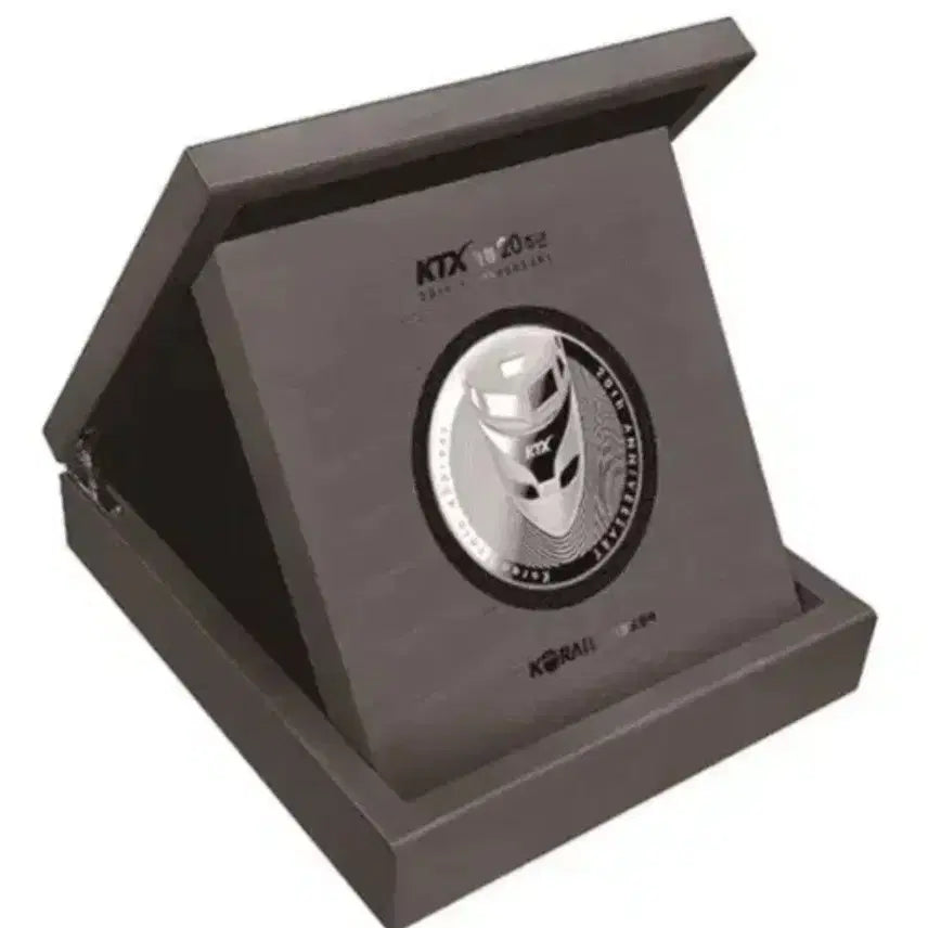 [BUNJANG] KOMSCO KTX 20th Anniversary Silver Medal / 한국조폐공사 KTX 개통 20주년 기념 은메달
