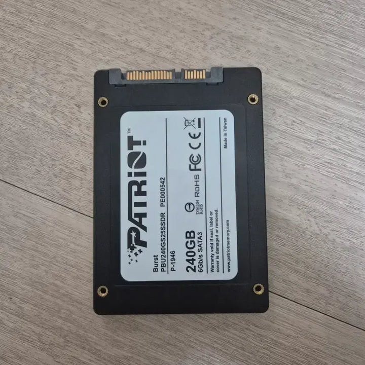 [BUNJANG] Patriot Burst 240GB 2.5" SATA III SSD / 패트리엇 버스트 240GB SSD