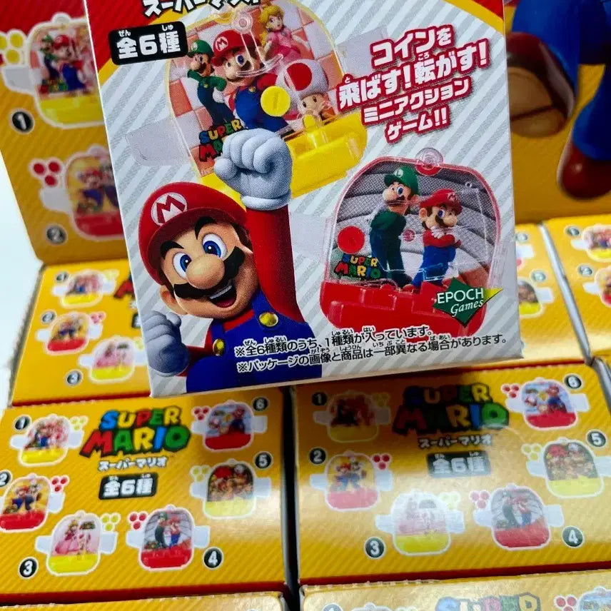 [BUNJANG] Super Mario Mini Game Keychain (Random) / 슈퍼마리오 미니 게임 키링 랜덤 1개