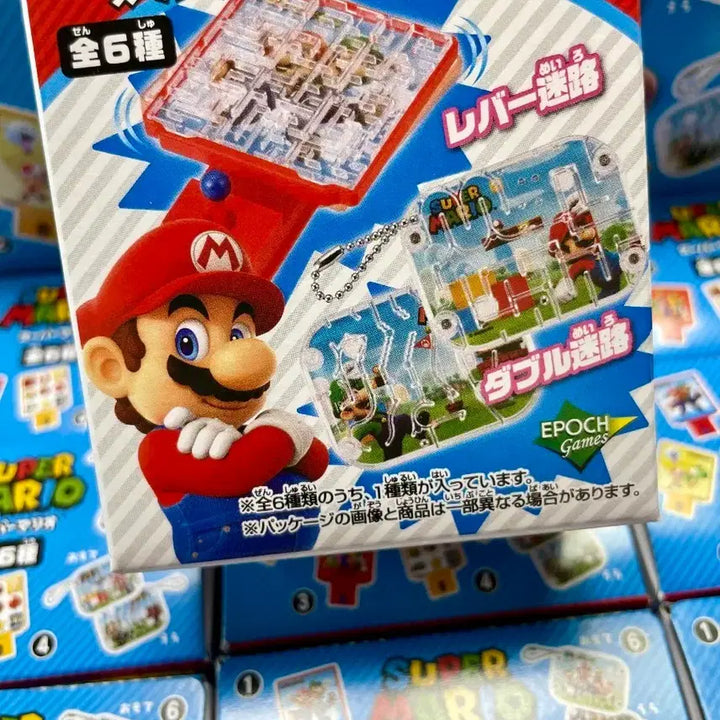 [BUNJANG] Super Mario Mini Game Keychain (Random) / 슈퍼마리오 미니 게임 키링 랜덤 1개