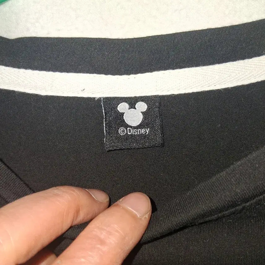 [BUNJANG] Disney Mickey Mouse Long Sleeve T-Shirt Black Size 95 / 디즈니 미키마우스 긴팔 티셔츠 블랙95