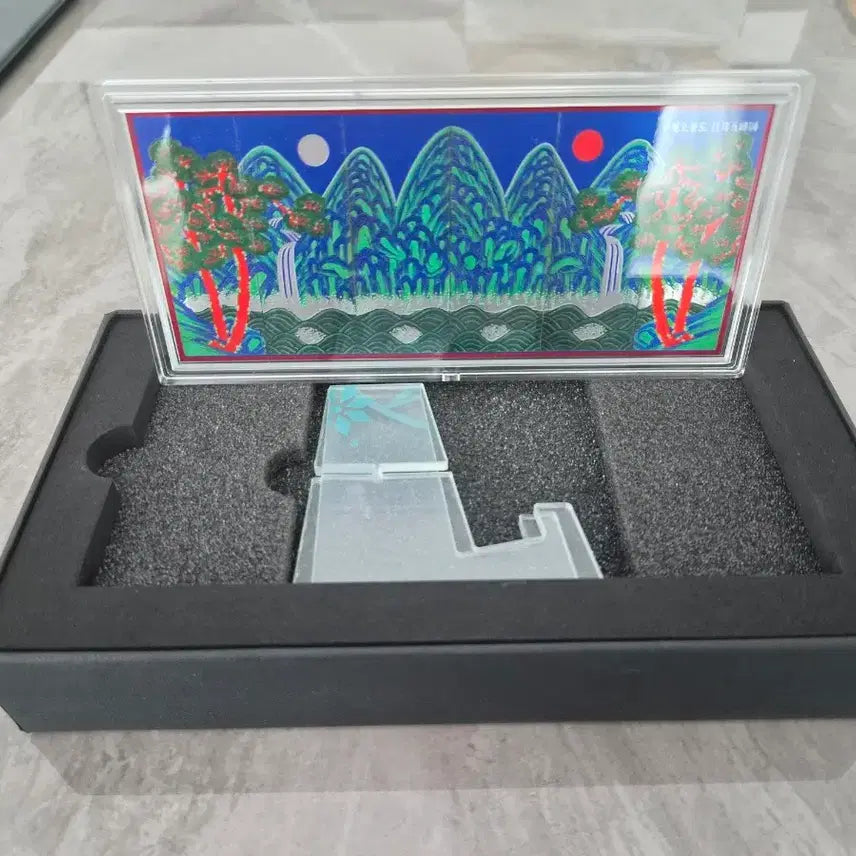 [BUNJANG] 99.99% Pure Silver 5g Sun and Moon Folding Screens Medal / 순은 99.99% 5g 일월오봉도 은메달