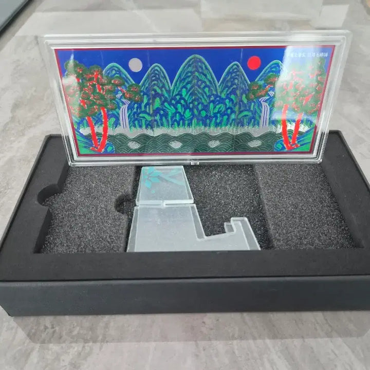 [BUNJANG] 99.99% Pure Silver 5g Sun and Moon Folding Screens Medal / 순은 99.99% 5g 일월오봉도 은메달