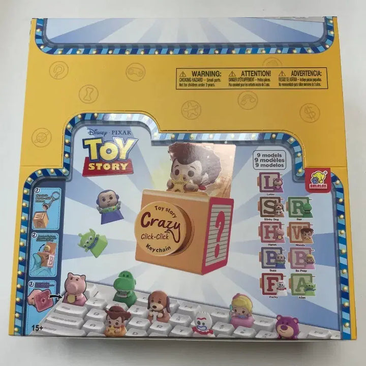 [BUNJANG] Disney Pixar Toy Story Random Keycap Keychain (1 pc) / 토이스토리 키캡 키링 랜덤 1개