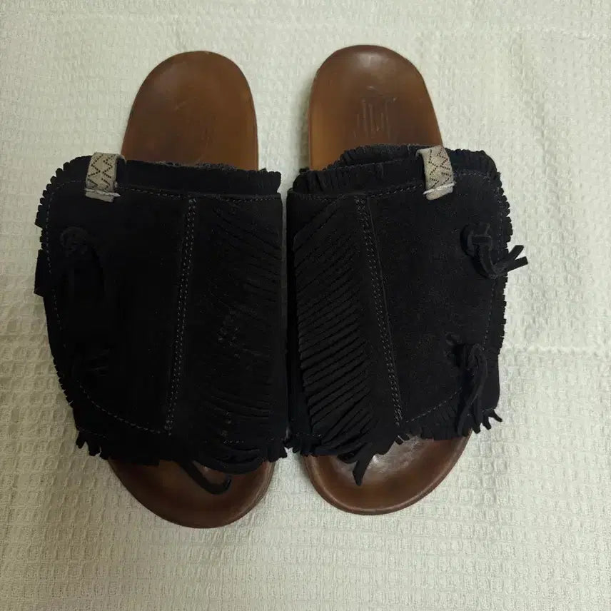 [BUNJANG] Visvim Christo Sandals L Black / 비즈빔 샤먼 크리스토 L 블랙