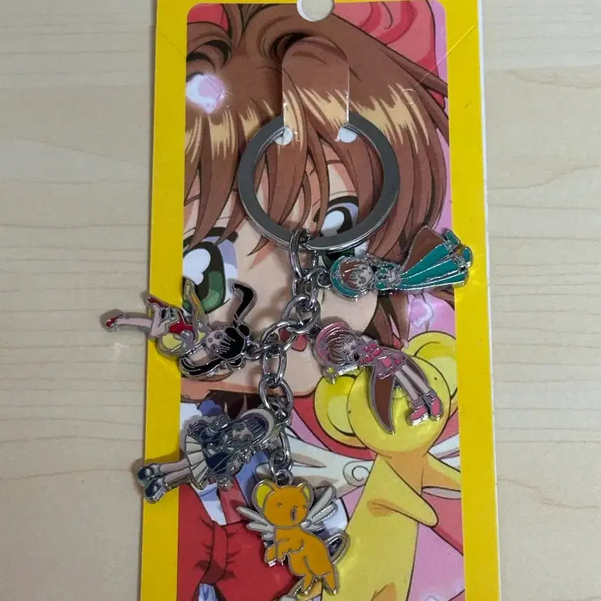 [BUNJANG] Cardcaptor Sakura Multi Charm Keychain / 카드캡터체리 멀티 챰 키홀더