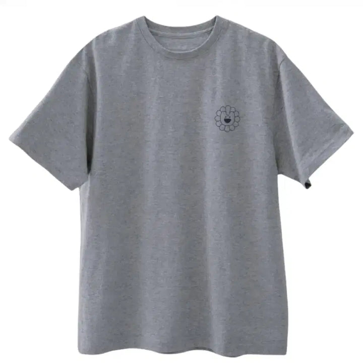 [BUNJANG] NewJeans x Murakami Collaboration T-Shirt (Gray, L) / 뉴진스 X 무라카미 티셔츠 ( 그레이 L )