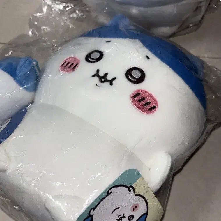 [BUNJANG] Monchiuni Hachiware &amp; Chubby Hachiware 19cm Plush Set / (2종세트) 먼작귀 하치와레 포동포동 누이 뚱치와레 뚱뚱까스 19cm
