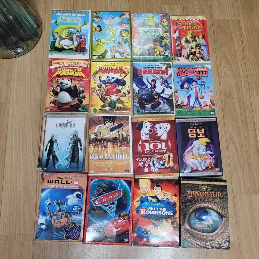 [BUNJANG] DreamWorks &amp; Disney Animation DVD Collection (16 Films) / 애니메이션DVD  드림웍스,디즈니 등 3+1=4개 2.4만, 12편 일괄 7만