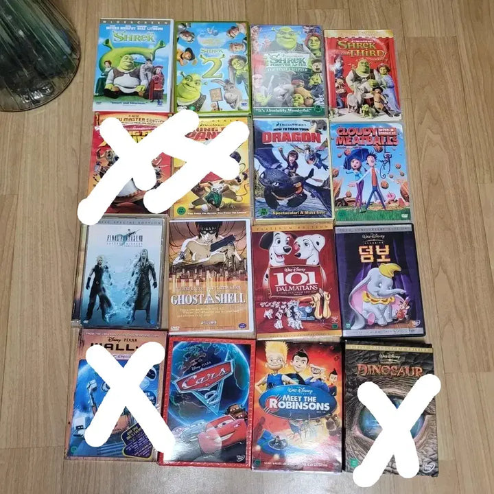 [BUNJANG] DreamWorks &amp; Disney Animation DVD Collection (16 Films) / 애니메이션DVD  드림웍스,디즈니 등 3+1=4개 2.4만, 12편 일괄 7만