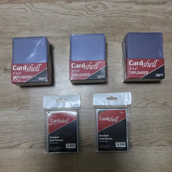 [SOLD OUT] 카드쉘 슬리브 탑로더 세트
