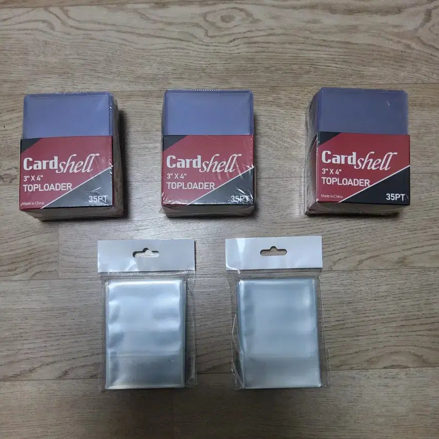 [SOLD OUT] 카드쉘 슬리브 탑로더 세트
