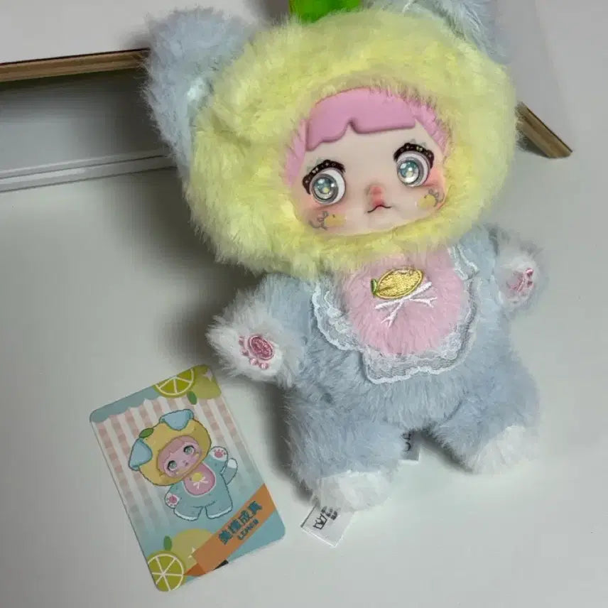 [BUNJANG] Nomi Fruit Series Lemon Figure Keychain / 실물사진o) 노미 과일 시리즈 레몬 피규어 인형 키링