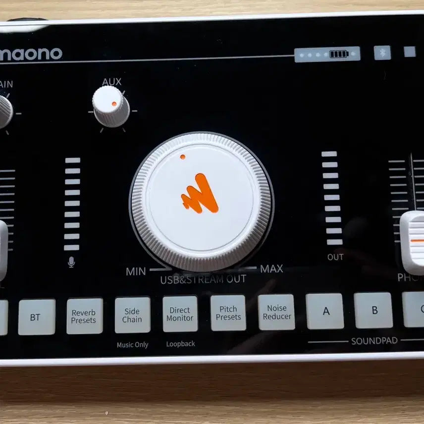 [BUNJANG] Maono LUXPADK22H Microphone Audio Interface and Lighting / maono마오노 마이크 오디오 인터페이스 LUXPADK22H 조명