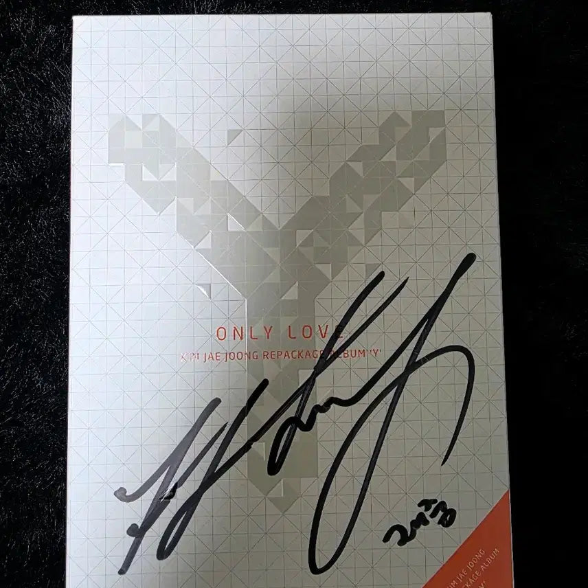 [BUNJANG] Kim Jaejoong Autographed Album (Unsealed) / 김재중 친필싸인 앨범