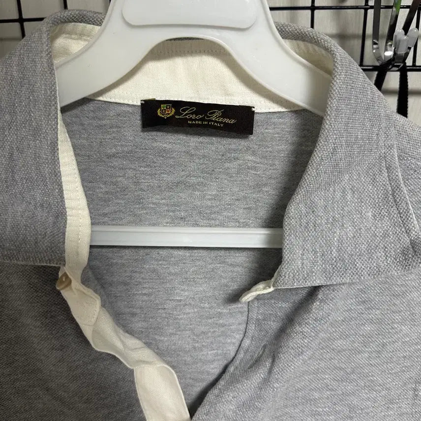 [SOLD OUT] 로로피아나 회색폴로티