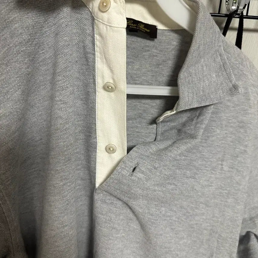 [SOLD OUT] 로로피아나 회색폴로티
