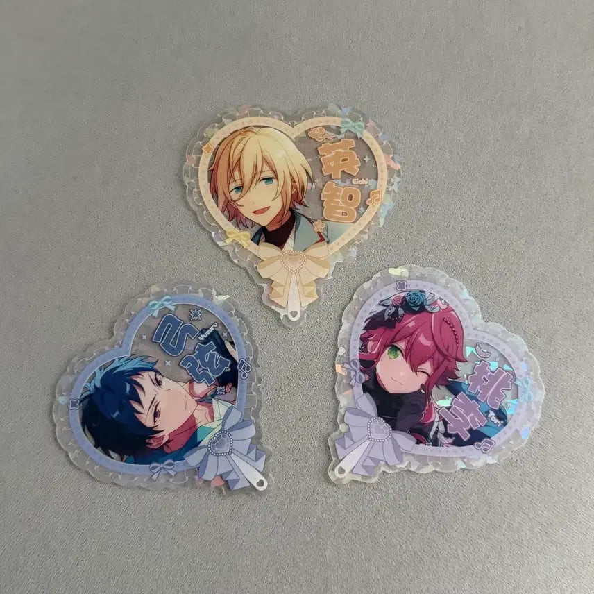 [BUNJANG] Ensemble Stars Aoi Hinata &amp; Koga Ouga Clear Card Bundle Set / 앙상블 스타즈 앙스타 오시 우치와 클리어 카드 에이치 유즈루 토리 일괄