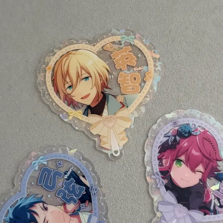 [BUNJANG] Ensemble Stars Aoi Hinata &amp; Koga Ouga Clear Card Bundle Set / 앙상블 스타즈 앙스타 오시 우치와 클리어 카드 에이치 유즈루 토리 일괄