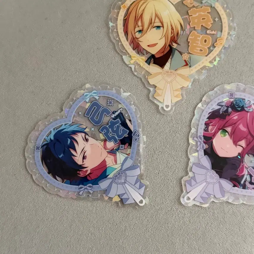 [BUNJANG] Ensemble Stars Aoi Hinata &amp; Koga Ouga Clear Card Bundle Set / 앙상블 스타즈 앙스타 오시 우치와 클리어 카드 에이치 유즈루 토리 일괄