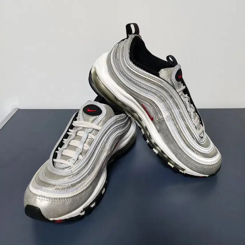 [SOLD OUT] 나이키 에어 맥스 97 OG 실버 불렛 2022 여성용(W) 240mm