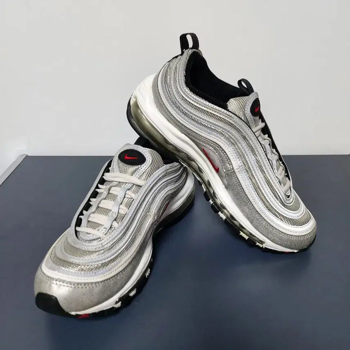 [SOLD OUT] 나이키 에어 맥스 97 OG 실버 불렛 2022 여성용(W) 240mm