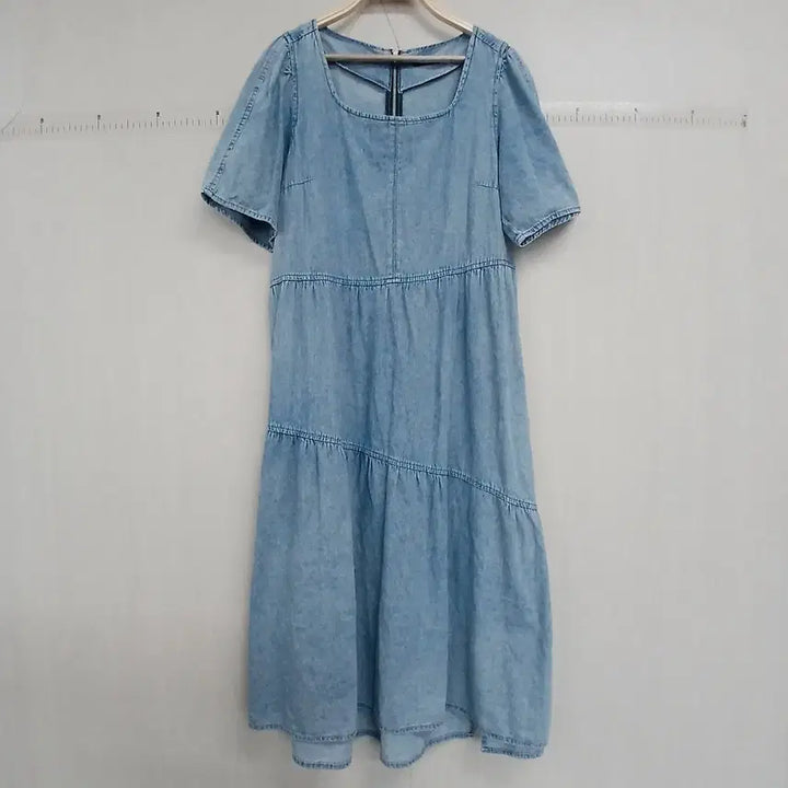 [SOLD OUT] 시슬리 청 데님 캉캉 원피스 44