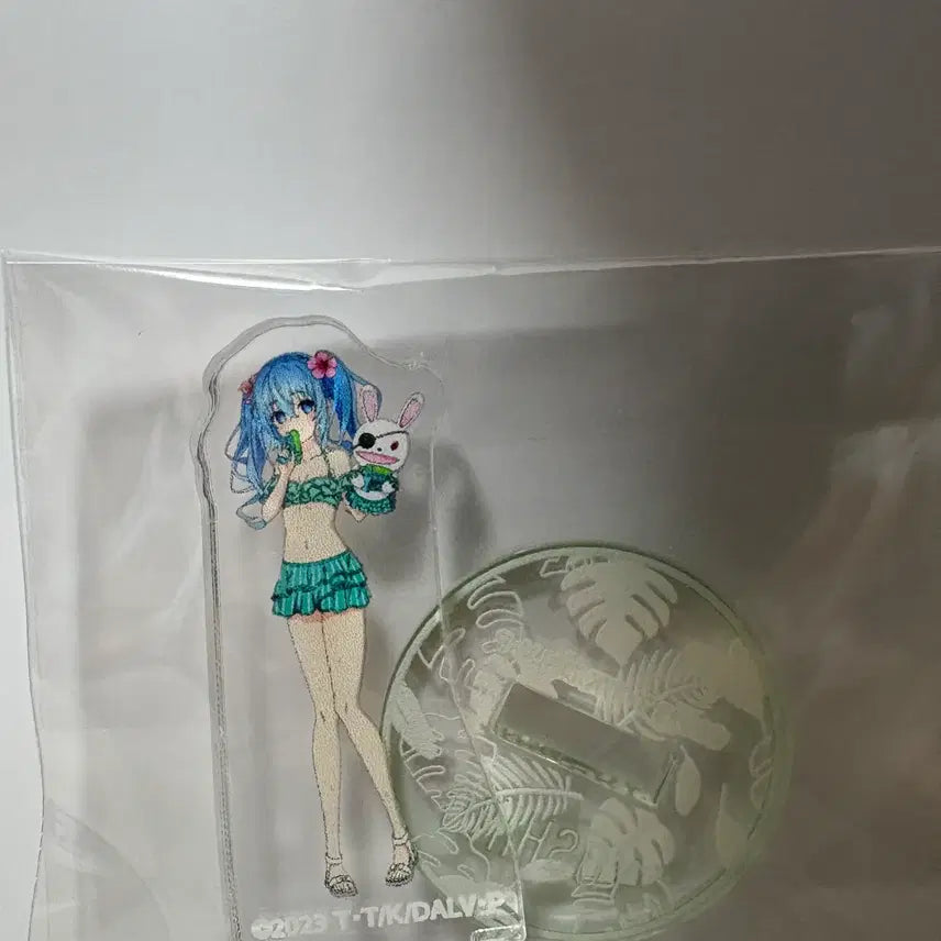 [BUNJANG] Date A Live Yoshino Mini Acrylic Set - Vacation Ver. / 데이트 어 라이브 V 데이트 바캉스 Ver. 요시노 미니 아크릴 세트