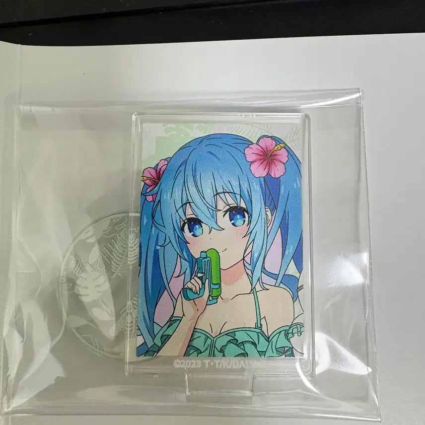 [BUNJANG] Date A Live Yoshino Mini Acrylic Set - Vacation Ver. / 데이트 어 라이브 V 데이트 바캉스 Ver. 요시노 미니 아크릴 세트
