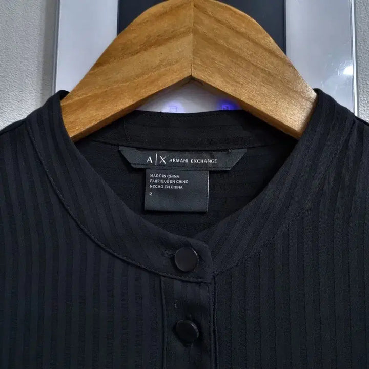 [SOLD OUT] A|X 아르마니 익스체인지 민소매 원피스 블랙