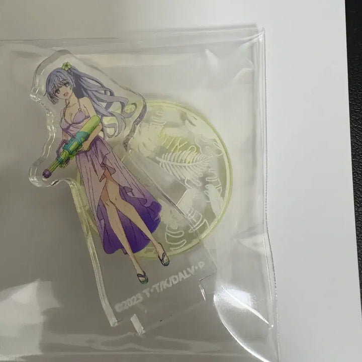 [BUNJANG] Date A Live V Date Vacation Ver. Izayoi Mini Acrylic Set / 데이트 어 라이브 V 데이트 바캉스 Ver. 이자요이 미니 아크릴 세트
