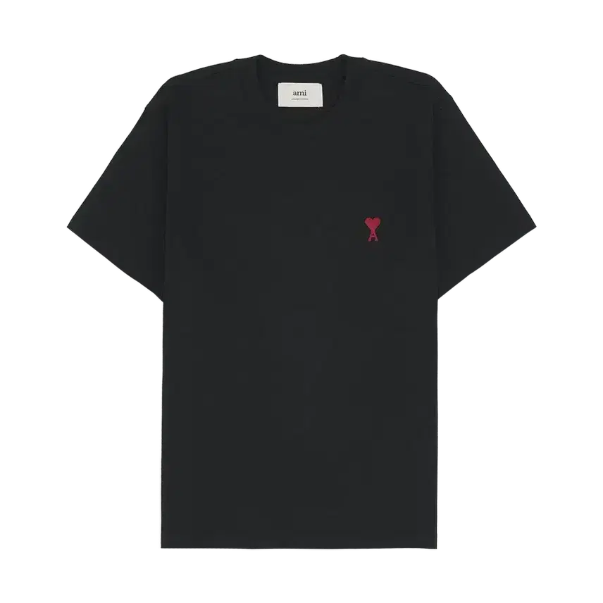 [SOLD OUT] 아미 스몰 하트 로고 티셔츠 블랙