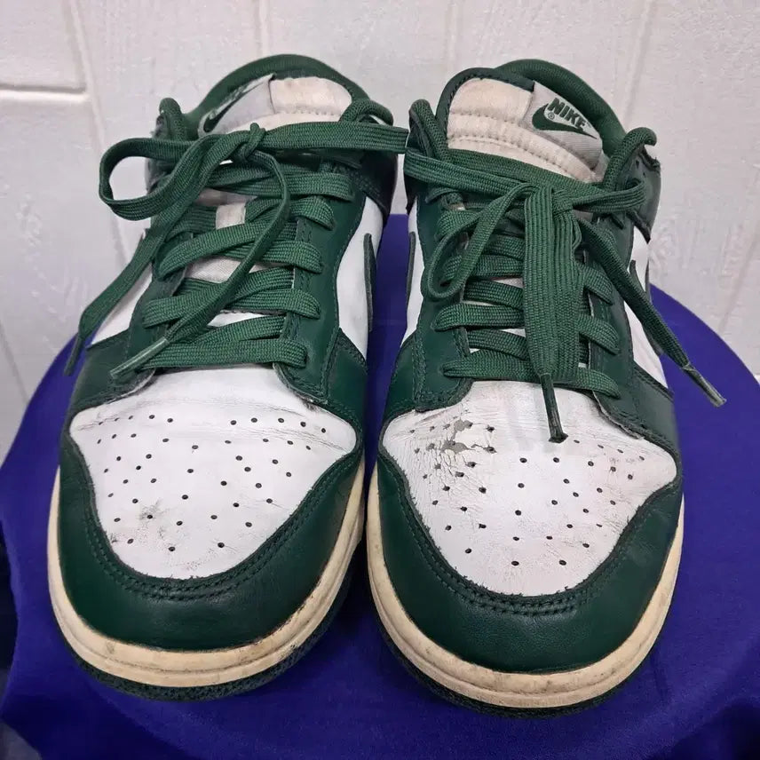 [SOLD OUT] 나이키 덩크 로우 그린 화이트 스니커즈