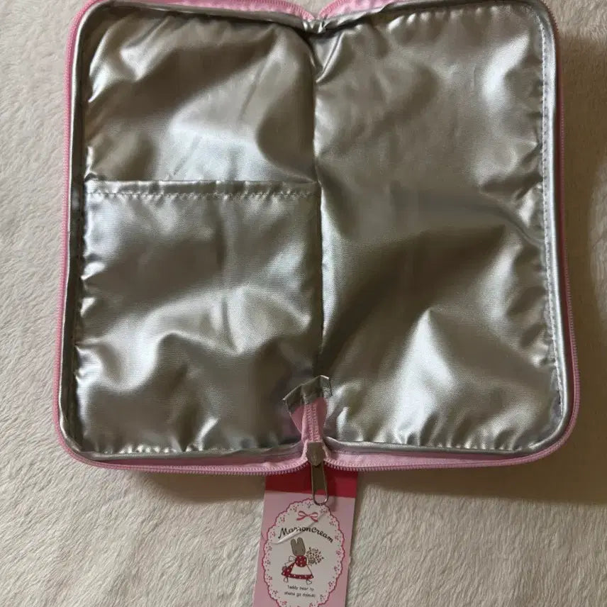 [BUNJANG] Sanrio Marron Cream Hair Iron Storage Case Zipper Pouch Pencil Case / 미사용) 산리오 마론크림 고데기 수납케이스 지퍼 파우치 필통