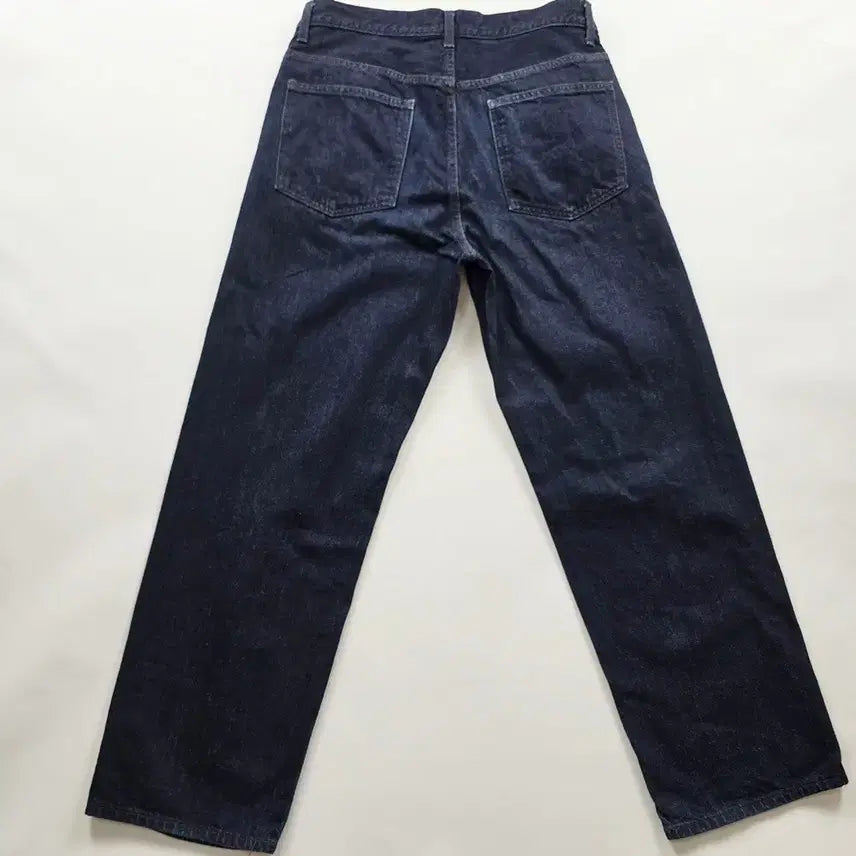 [SOLD OUT] 유니클로 청바지 진청 일자 와이드 데님팬츠 사이즈32 R6192