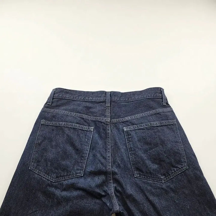 [SOLD OUT] 유니클로 청바지 진청 일자 와이드 데님팬츠 사이즈32 R6192