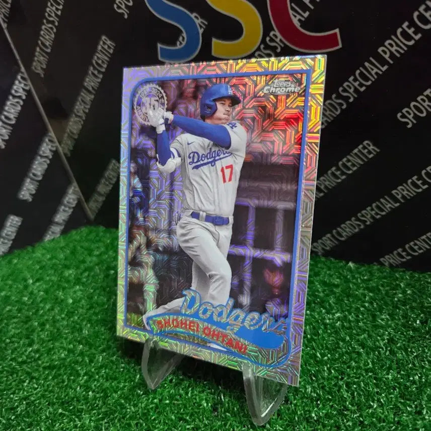[SOLD OUT] 24탑스크롬 35주년 la다저스 쇼헤이 오타니 모조 야구카드