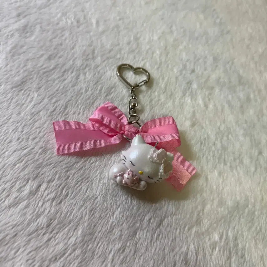 [SOLD OUT] 챠미 마이 퍼베이비 시크릿 키홀더 리본 레이스 피규어 키링